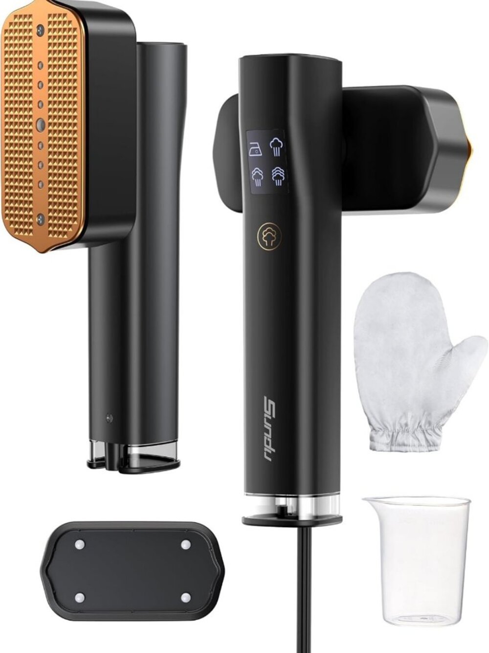 Portable 2-in-1 Travel Clothes Steamer & Iron - Fast Heat, Compact Design